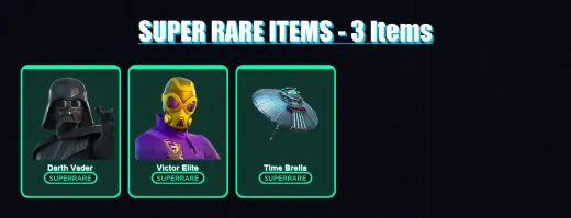 [PC/PSN] | Darth Vader | Victor Elite | Nezumi | Malik | Omegarok | 121 skin | 135 pickaxe | 100 emote | 124 glider | Lv1785