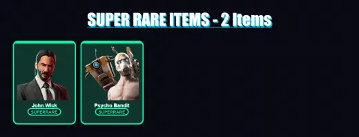 [PC/XBOX/PSN] | John Wick | Psycho Bandit | Backlash | Blaze | Marge Simpson | 133 skin | 123 pickaxe | 77 emote | 72 glider | Lv1226