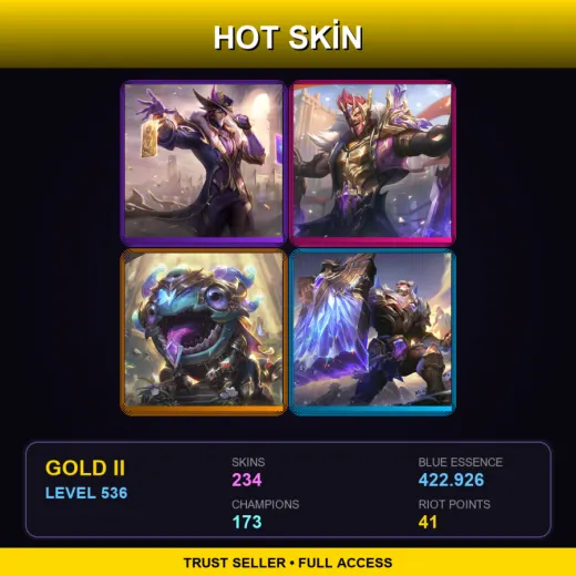 LAS | Victorious Twisted Fate | Victorious Draven | Victorious Kog'Maw | Victorious Braum | 234 Skin | 173 Champ | Gold II | Lv536 — Moo Cow Alistar