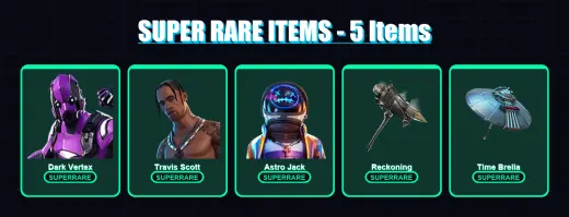 [PC/XBOX/PSN] | Dark Vertex | Travis Scott | Astro Jack | Calamity | The Ice King | 131 skin | 136 pickaxe | 118 emote | 123 glider | Lv1817