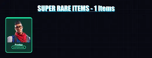 [PC] | Prodigy | Ronin | The Foundation | Haven | Master Minotaur | 19 skin | 78 pickaxe | 34 emote | 48 glider | Lv827