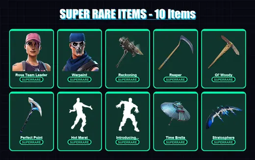 [PS4/PS5/XBOX/PC] | Rose Team Leader | Warpaint | Fade | Deadpool | Midas | 60 skin | 58 pickaxe | 72 emote | 64 glider | Lv684