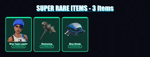 [PS4/PS5/XBOX/PC] | Blue Team Leader | Calamity | Lt. Evergreen | Skull Trooper | The Ace | 9 skin | 10 pickaxe | 17 emote | 19 glider | Lv316