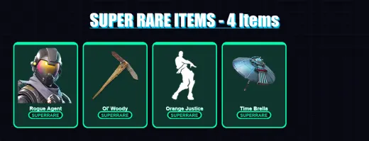 [PC] | Rogue Agent | Rox | The Origin | Blackheart | The Imagined | 110 skin | 172 pickaxe | 109 emote | 129 glider | Lv1820
