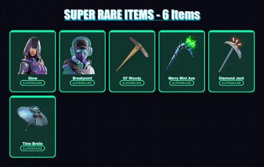 [PC] | Glow | Breakpoint | Predator | Menace | Ruin | 117 skin | 151 pickaxe | 116 emote | 123 glider | Lv1797