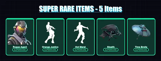 [PS4/PS5/PC] | Rogue Agent | Valor | Hybrid | The Ageless | Carbide | 52 skin | 89 pickaxe | 68 emote | 85 glider | Lv1219 — Game account