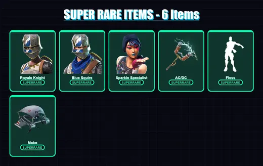 [PC/XBOX/PSN] | Royale Knight | Blue Squire | Sparkle Specialist | Raptor | Brite Bomber | 5 skin | 6 pickaxe | 11 emote | 12 glider | Lv237
