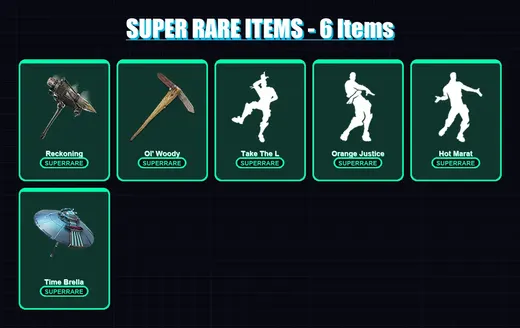 [PS4/PS5/PC] | The Imagined | Deadfire | Drift | Omegarok | Ronin | 62 skin | 93 pickaxe | 92 emote | 99 glider | Lv1423