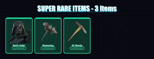 [PC] | Darth Vader | Hades | Zeus | Drift | Ronin | 121 skin | 177 pickaxe | 126 emote | 138 glider | Lv1849 — Game account