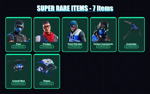 [PC/XBOX/PSN] | Fixer | Prodigy | Point Patroller | Carbon Commando | Kymera | 26 skin | 20 pickaxe | 23 emote | 28 glider | Lv253