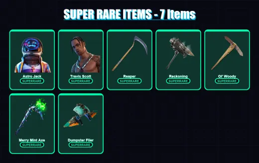 [PS4/PS5/XBOX/PC] | Astro Jack | Travis Scott | Hybrid | Frostbite | Valkyrie | 267 skin | 226 pickaxe | 157 emote | 153 glider | Lv2468
