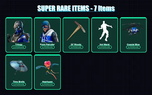 [PC/XBOX/PSN] | Trilogy | Point Patroller | The Ice King | Zenith | Joey | 134 skin | 144 pickaxe | 127 emote | 123 glider | Lv1836