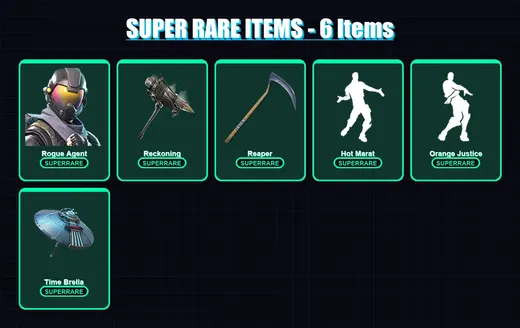 [PC/XBOX/PSN] | Rogue Agent | Hybrid | Ronin | Valor | A.I.M. | 75 skin | 83 pickaxe | 74 emote | 87 glider | Lv1444