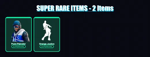 [PS4/PS5/XBOX/PC] | Point Patroller | The Visitor | Ragnarok | Valor | Drift | 20 skin | 11 pickaxe | 27 emote | 16 glider | Lv276