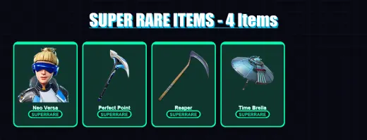[PC] | Neo Versa | Optimus Prime | The Foundation | Valeria | Omegarok | 115 skin | 157 pickaxe | 108 emote | 119 glider | Lv1500