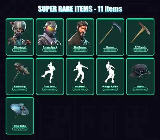 [PC/PSN] | Elite Agent | Rogue Agent | The Reaper | Hybrid | Ragnarok | 117 skin | 144 pickaxe | 140 emote | 132 glider | Lv2152
