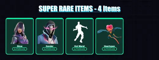 [PC/XBOX/PSN] | Glow | Xander | Hybrid | Blackheart | Ember | 24 skin | 52 pickaxe | 64 emote | 60 glider | Lv1414