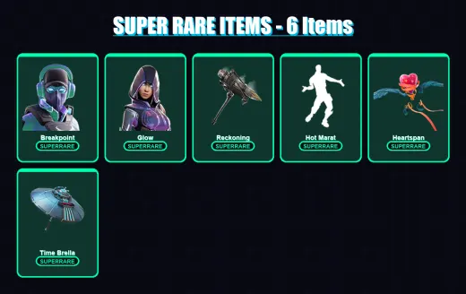 [PC/XBOX/PSN] | Breakpoint | Glow | Hybrid | Sentinel | Ronin | 115 skin | 177 pickaxe | 140 emote | 157 glider | Lv2539 — Game account