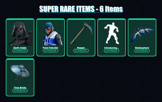 [PC/XBOX/PSN] | Darth Vader | Point Patroller | Zenith | The Ageless | Hybrid | 169 skin | 208 pickaxe | 155 emote | 190 glider | Lv2700
