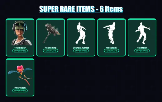 [PS4/PS5/PC] | Trailblazer | Carbide | Rox | Calamity | Zenith | 54 skin | 52 pickaxe | 78 emote | 53 glider | Lv937
