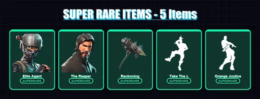 [PC/XBOX/PSN] | Elite Agent | The Reaper | Catalyst | Zenith | Hybrid | 49 skin | 32 pickaxe | 55 emote | 43 glider | Lv655