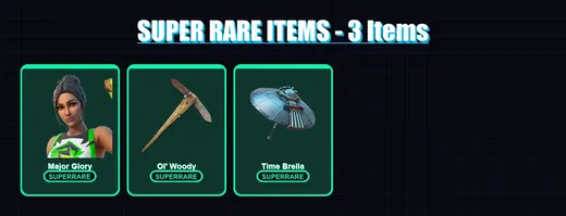 [PC/PSN] | Major Glory | Kymera | Mizuki | Era | Menace | 142 skin | 197 pickaxe | 136 emote | 145 glider | Lv2432