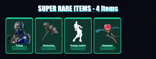 [PC] | Trilogy | Drift | Lynx | Enforcer | Calamity | 19 skin | 15 pickaxe | 24 emote | 31 glider | Lv455