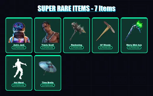 [PC/PSN] | Astro Jack | Travis Scott | Zenith | Valeria | Ronin | 184 skin | 223 pickaxe | 173 emote | 178 glider | Lv2983