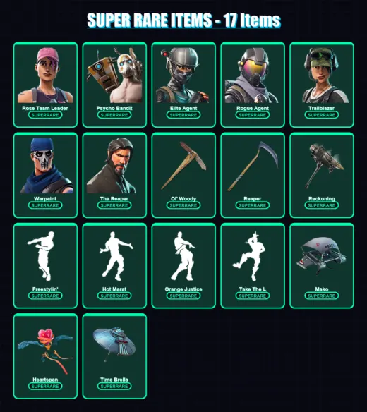 [SWITCH/XBOX/PSN/PC] | Rose Team Leader | Psycho Bandit | Elite Agent | 92 skin | Lv927