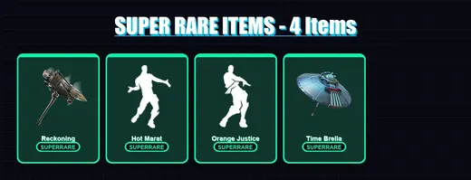 [PS4/PS5/XBOX/PC] | Ruin | Luxe | Kymera | The Ice King | Hybrid | 65 skin | 77 pickaxe | 89 emote | 72 glider | Lv1073