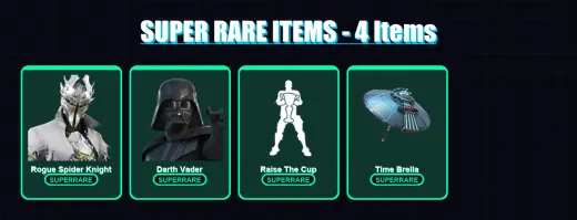 [PC/XBOX/PSN] | Rogue Spider Knight | Darth Vader | Optimus Prime | 404 skin | Lv7515