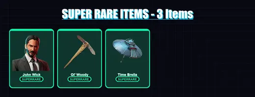 [PS4/PS5/XBOX/PC] | John Wick | Blitz Knight | Knight Conqueror | Kendo | The Night Rose | 128 skin | 179 pickaxe | 114 emote | 111 glider | Lv1753 — Game account