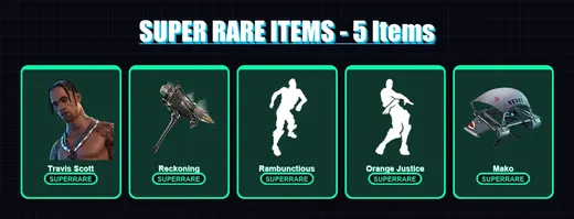 [PC/PSN] | Travis Scott | Drift | Lynx | Musha | Sentinel | 70 skin | 60 pickaxe | 84 emote | 69 glider | Lv1235 — Game account