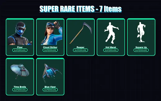 [PC] | Fixer | Cloud Striker | Spectra Knight | The Origin | Predator | 138 skin | 163 pickaxe | 135 emote | 138 glider | Lv1976
