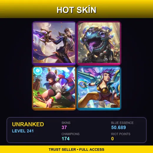 VN | Victorious Fiora | Victorious Kog'Maw | Cosmic Paladin Nautilus | Dark Star Mordekaiser | 37 Skin | 174 Champ | Lv241