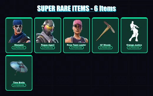 [PC/XBOX/PSN] | Warpaint | Rogue Agent | Rose Team Leader | Valeria | Carbide | 23 skin | 72 pickaxe | 57 emote | 70 glider | Lv925