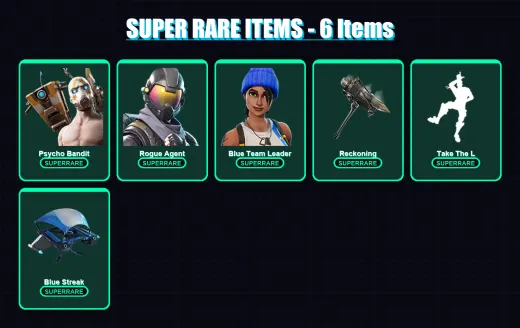 [PC/XBOX] | Psycho Bandit | Rogue Agent | Blue Team Leader | Zenith | Love Ranger | 31 skin | 21 pickaxe | 29 emote | 24 glider | Lv353