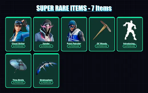 [PS4/PS5/XBOX/PC] | Cloud Striker | Xander | Point Patroller | Nezumi | Kymera | 132 skin | 199 pickaxe | 155 emote | 159 glider | Lv2841 — Game account