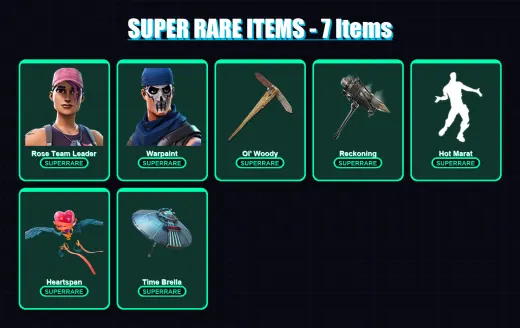 [PC/PSN] | Rose Team Leader | Warpaint | Ragnarok | Drift | Peter Griffin | 167 skin | 185 pickaxe | 137 emote | 134 glider | Lv1914