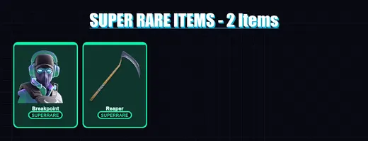 [PC/XBOX] | Breakpoint | Vendetta | The Scientist | Singularity | Sentinel | 50 skin | 74 pickaxe | 62 emote | 59 glider | Lv872