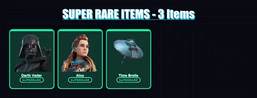 [SWITCH/XBOX/PSN/PC] | Darth Vader | Aloy | The Imagined | Midas Rex | Zeus | 261 skin | 286 pickaxe | 220 emote | 161 glider | Lv2776