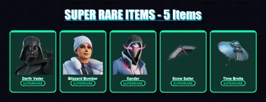 [PS4/PS5/XBOX/PC] | Darth Vader | Blizzard Bomber | Xander | Valeria | Peter Griffin | 173 skin | 187 pickaxe | 146 emote | 127 glider | Lv1669