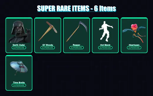 [PC] | Darth Vader | Raz | Predator | Fusion | Menace | 238 skin | 315 pickaxe | 249 emote | 255 glider | Lv4760