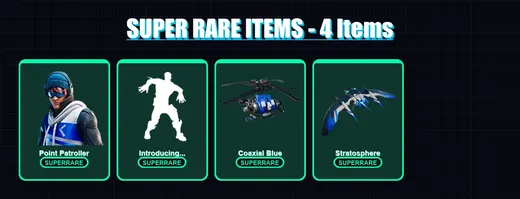[PS4/PS5/XBOX/PC] | Point Patroller | The Ace | Lt. Evergreen | Turk vs Riptide | Wavebreaker | 9 skin | 9 pickaxe | 14 emote | 15 glider | Lv148 — Game account