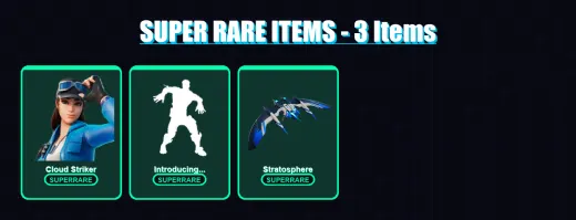 [PS4/PS5/XBOX/PC] | Cloud Striker | Blaze | Polar Peely | Sled Ready Guff | Mina Park | 10 skin | 39 pickaxe | 37 emote | 38 glider | Lv1340