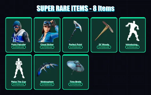 [PC/XBOX] | Point Patroller | Cloud Striker | Peter Griffin | Eternal Knight | Fusion | 52 skin | 89 pickaxe | 70 emote | 75 glider | Lv1430