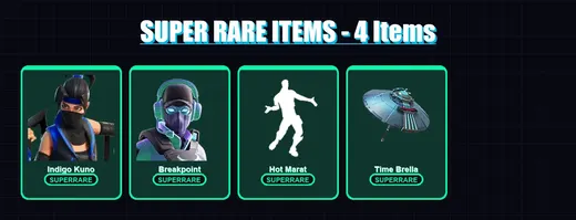 [PC/XBOX/PSN] | Indigo Kuno | Breakpoint | Gear Specialist Maya | Frostbite | Fade | 76 skin | 139 pickaxe | 103 emote | 109 glider | Lv2014