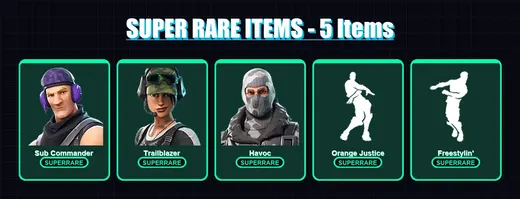 [PC/XBOX/PSN] | Sub Commander | Trailblazer | Havoc | Carbide | Valor | 8 skin | 7 pickaxe | 12 emote | 10 glider | Lv199