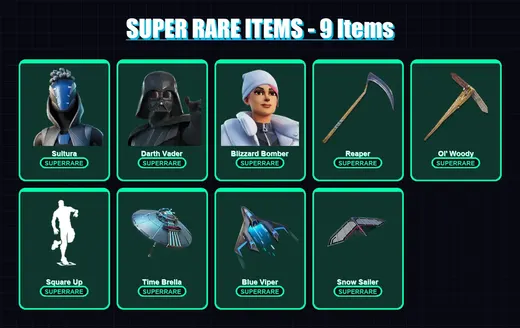 [PS4/PS5/XBOX/PC] | Sultura | Darth Vader | Blizzard Bomber | Optimus Prime | Era | 176 skin | 169 pickaxe | 125 emote | 135 glider | Lv2573 — Game account