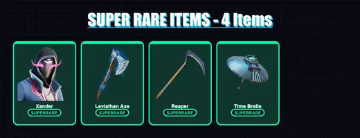 [PC/XBOX/PSN] | Xander | Kymera | Blaze | Nezumi | Fade | 290 skin | 344 pickaxe | 220 emote | 231 glider | Lv7542